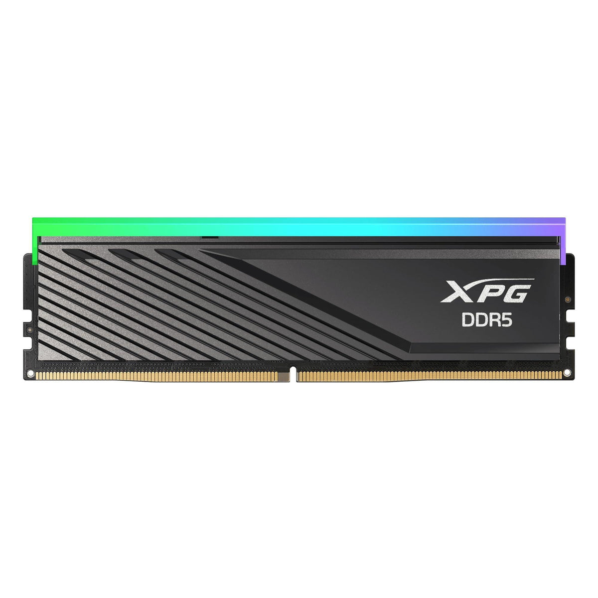 XPG Lancer Blade RGB DDR5 RAM 32GB (2x16GB) 6000MT/s CL34 Low-Profile Gaming Memory – Black | Intel XMP 3.0 & AMD Expo Ready