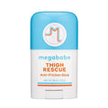 Megababe Thigh Rescue Anti-Chafe Stick Mini | Travel size, great for on-the-go | Prevents skin chafe & irritation | Thighs, arms, bra-lines & more | 0.81 oz (Pack of 1)