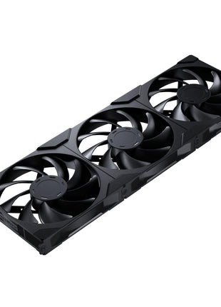 Phanteks M25-140 Gen2 3-Pack Daisy Chain 140mm PWM High Performance Cooling Fan Black