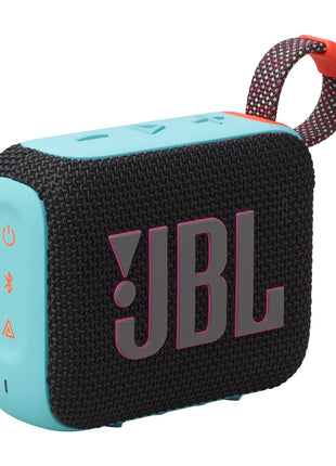 JBL Go 4 - Ultra-Portable Bluetooth Speaker - Black | Ultra-portable JBL Pro Sound with punchier bass, Up to 7 hours of playtime plus 2 hours with Playtime Boost