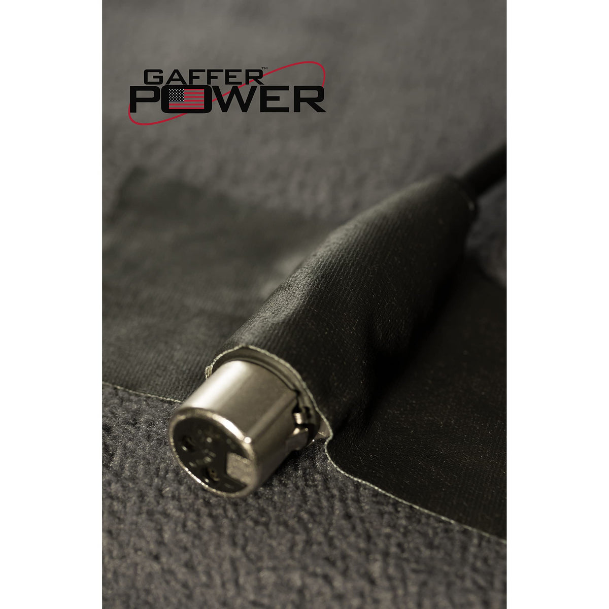 Gaffer Power Proudly Made in The USA, Real Professional Grade Gaffer Tape, Heavy Duty Gaffers Tape, Non-Reflective, Multipurpose. 2 Inches x 30 Yards, Black