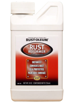Rust-Oleum 248659 Rust Reformer Brush On, 8 oz, Black