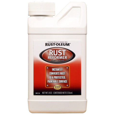 Rust-Oleum 248659 Rust Reformer Brush On, 8 oz, Black