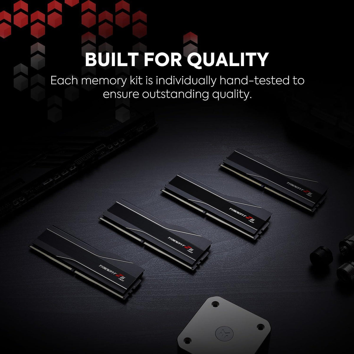 G.SKILL Trident Z5 Neo Series (AMD Expo) DDR5 RAM 32GB (2x16GB) 6000MT/s CL30-38-38-96 1.35V Desktop Computer Memory UDIMM - Matte Black (F5-6000J3038F16GX2-TZ5N)