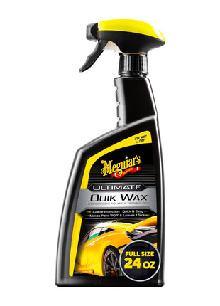 Meguiar's Ultimate Quik Wax, Durable Protection, Quick and Easy - 24 Oz Spray Bottle
