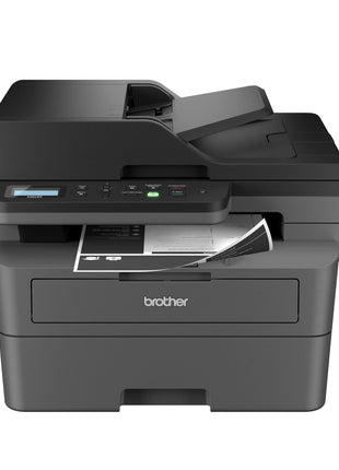 Brother DCP-L2640DW Wireless Compact Monochrome Multi-Function Laser Printer with Copy and Scan, Duplex, Mobile, Black & White | Includes Refresh Subscription Trial(1), Works with Alexa