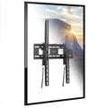 Mount-It! Portrait TV Wall Mount, Low Profile TV Mount for Vertical Mounting of Displays from 37 inch to 75 inch, High 165 lb Weight Capacity, Anti-Theft Design, Tilting Menu Wall Board Mount, Sturdy Design