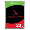 Seagate IronWolf Pro, 20 TB, Enterprise NAS Internal HDD –CMR 3.5 Inch, SATA 6 Gb/s, 7,200 RPM, 256 MB Cache for RAID Network Attached Storage (ST20000NT001)