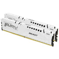 Kingston Fury Beast White 64GB 6000MT/s DDR5 CL30 DIMM (Kit of 2) Desktop Gaming Memory - KF560C30BWEK2-64