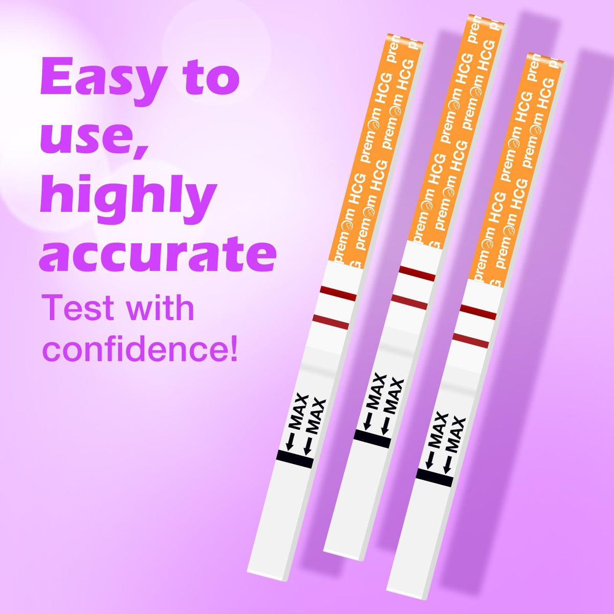 Premom Pregnancy Test Strips- 30 Pack Early Detection Pregnancy Test Kit Powered by Premom Ovulation Predictor iOS and Android APP