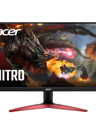 Acer Nitro KG241Y Sbiip 23.8 inch Full HD (1920 x 1080) VA Gaming Monitor | AMD FreeSync Premium Technology | 165Hz Refresh Rate | 1ms (VRB) | ZeroFrame Design | 1 x Display Port 1.2 & 2 x HDMI 2.0,Black