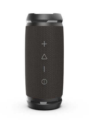 Morpheus 360 Bluetooth Speakers, Built-in Microphone, 12W Loud, Deep Bass, Outdoor Speakers Bluetooth, 10 Hour Play Time, 360 Surround Sound, IPX6 Water Resistant - BT5850BLK