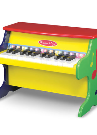 Melissa & Doug Learn-to-Play Piano with 25 Keys and Color-Coded Songbook Toy Piano Kids, Toddler Toys for Ages 3+