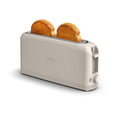 bella 2 Slice Slim Toaster, Fits anywhere鈩?Kitchenware, 6 Setting Shade Control with Reheat & Cancel Buttons, Fits sourdough, 10鈥?Long Slot, Anti Jam & Auto Shutoff, 900 Watt, Oatmilk