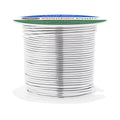 Mandala Crafts 16 Gauge Anodized Aluminum Craft Wire for Jewelry Making - 100 FT Colored Flexible Silver Tone Wire - Bendable for Bonsai Armature Crafting Sculpting