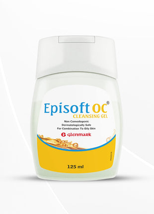 Episoft OC Cleansing Gel | For Oily, Combination & Normal Skin | Daily Facewash 125ml (Pack of 2)