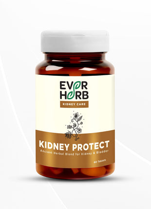 Everherb Kidney Protect - Blend of 8 Natural Powerful Herbs, for Healthy Urine Flow - 60 Tablets