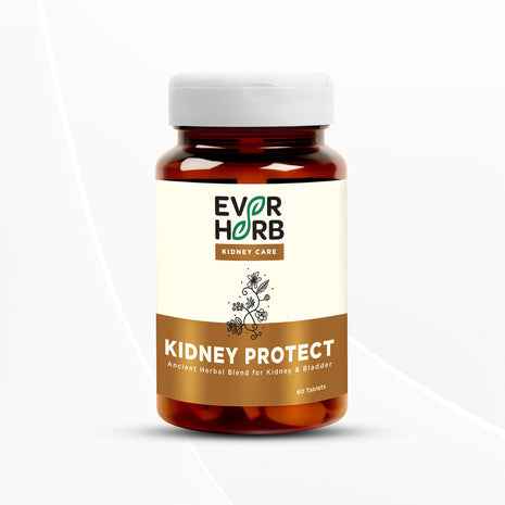 Everherb Kidney Protect - Blend of 8 Natural Powerful Herbs, for Healthy Urine Flow - 60 Tablets