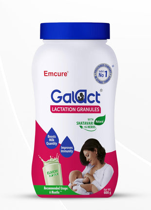 Galact Granules Lactation Supplement for Breastfeeding - Elaichi flavor 600g