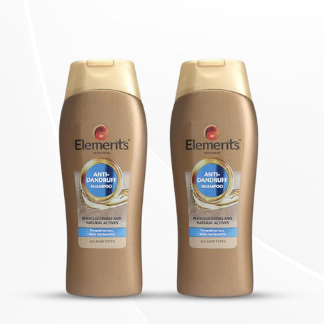 GM Element Well ness Anti-Dandruff Shampoo 200ml, Pack of 2
