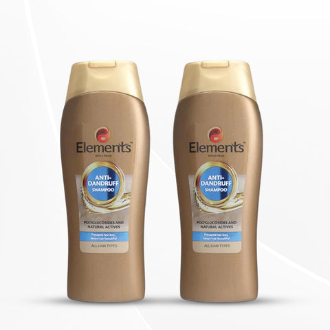 GM Element Well ness Anti-Dandruff Shampoo 200ml, Pack of 2