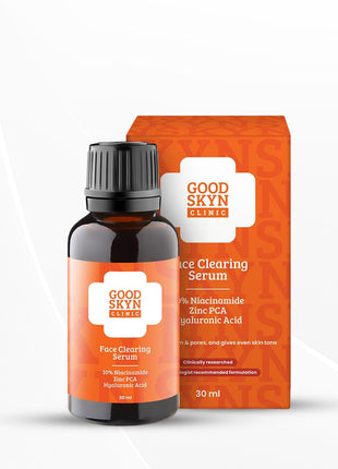 GOOD SKYN CLINIC FACE CLEARING SERUM 10% NIACINAMIDE ZINC PCA HYALURONIC ACID 30 ML