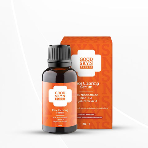 GOOD SKYN CLINIC FACE CLEARING SERUM 10% NIACINAMIDE ZINC PCA HYALURONIC ACID 30 ML