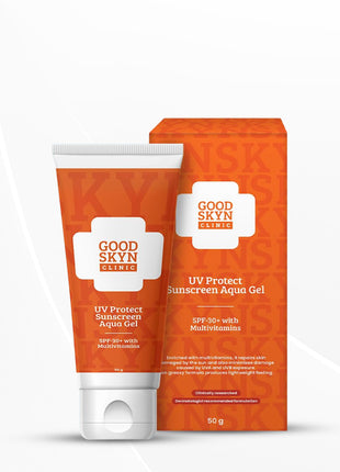 GOOD SKYN CLINIC UV PROTECT SUNSCREEN AQUA GEL SPF-30+ WITH MULTIVITAMINS 50 G