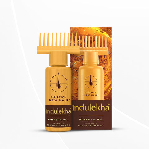 Indulekha Bringha Hair Oil Selfie Bottle, 100Ml