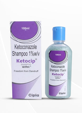 Ketocip Shampoo with Ketoconazole 100ml