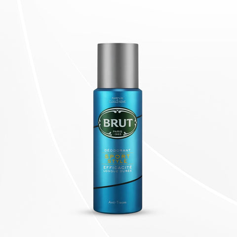 Brut Sport Style Deodorant ,Masculine Long-Lasting Deo with Refreshing, Athletic Fragrance, (200ml)