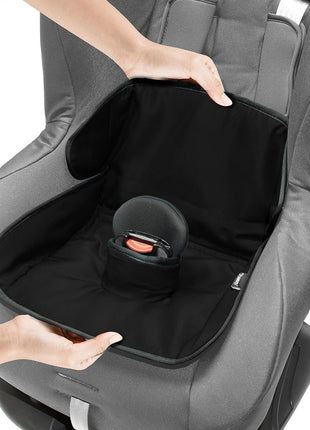 Piddle Pads Car Seat Potty Training Cover - Waterproof Soft Toddler and Baby Car Seat Protector Mat - Travel-Friendly Universal Machine Washable Liner for Spills, Nappy Leaks, Accidents - Black