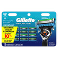 Gillette Fusion5 ProGlide Men's Razor Blade Refills, 12 Count, Mens Blades