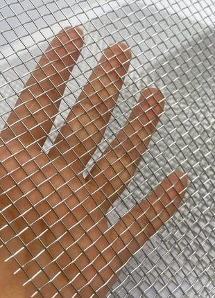 Valchoose 2PACK Wire Mesh 12" X 24", Sturdy 304 Stainless Steel Mesh | 5 Mesh Mesh Screen, Never Rust Metal Mesh Screen for Diy Projects, Cages, Vents, Garden, Window, and Filter