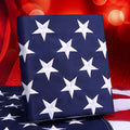 American Flag 3x5 Outdoor Heavy Duty - American Flag US Flags 3x5 Outdoor,Embroidered Stars and Sewn Stripes American Flags Outside Hanging Weatherproof Standard