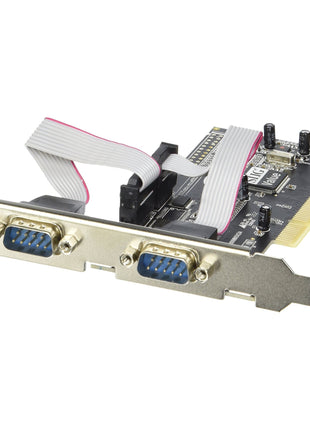 2PORT 9PIN Serial RS232 550 Value Pci Board