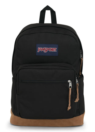 JanSport Right Pack Backpack - Durable Daypack with Padded 15 inch Laptop Sleeve, Spacious Main Compartment & Integrated Water Bottle Pocket - Black