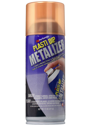 Plasti Dip Metalizer Satin Copper Multi-Purpose Rubber Coating 11 oz oz.