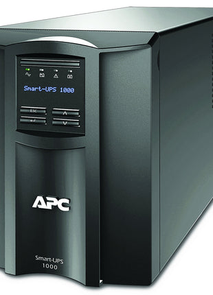APC 1000VA Smart UPS with SmartConnect, SMT1000C Sinewave UPS Battery Backup, AVR, 120V, Line Interactive Uninterruptible Power Supply