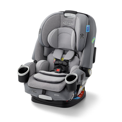 Graco 4Ever DLX 4-in-1 Baby Car Seat, Infant to Toddler Car Seat, 10 Years of Use, Rear-Facing, Forward-Facing, Highback Booster, and Backless Booster Seat Modes, Comfortable and Convenient, Charlie