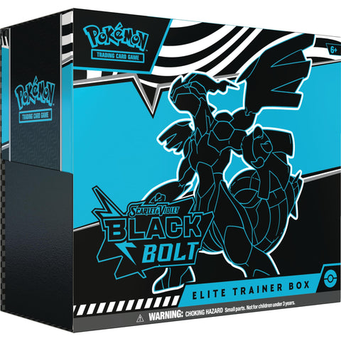 Pokemon TCG Scarlet & Violet 10.5 Black Bolt Elite Trainer Box
