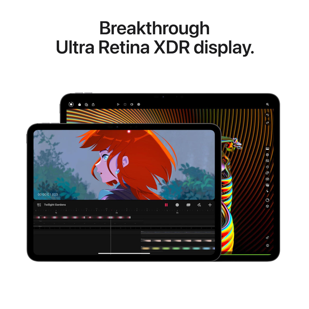 Apple iPad Pro 11-Inch (M4): Built for Apple Intelligence, Ultra Retina XDR Display, 256GB, 12MP Front/Back Camera, LiDAR Scanner, Wi-Fi 6E, Face ID, All-Day Battery Life — Space Black