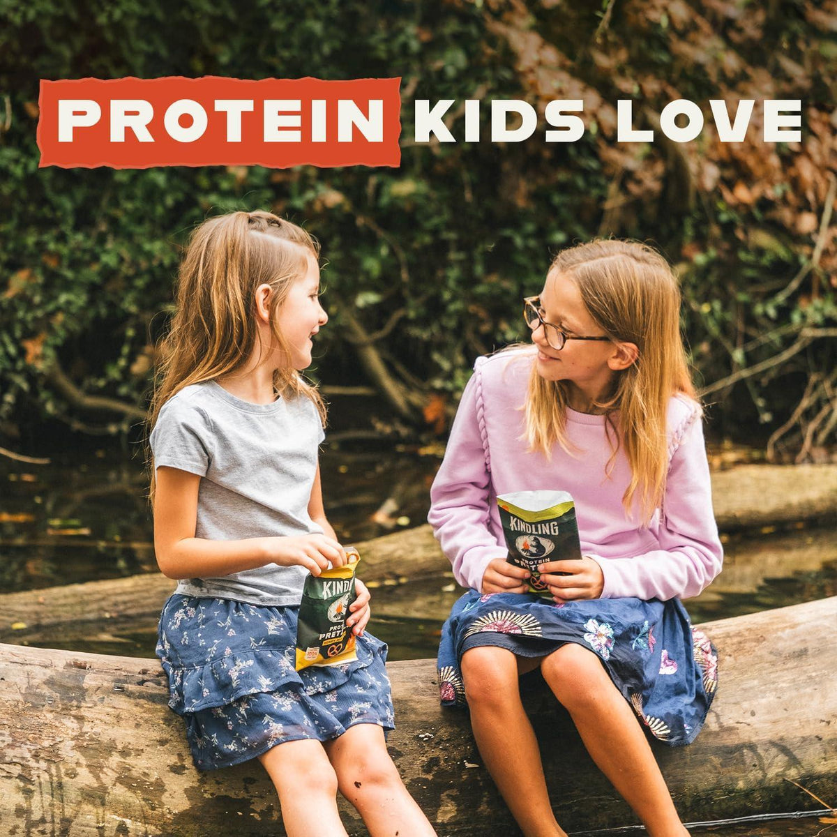 Kindling Protein Pretzels Variety Pack - Sea Salt (3), Dill Pickle (3), Honey Mustard (3), Garlic Parmesan (3) | Protein-Packed Snack | Kosher | 8 - 9g Protein Per Serving | Only 1-2g of Total Sugar | No Artificial Flavors, Soy-Free | Kid’s Snacks & Lunch