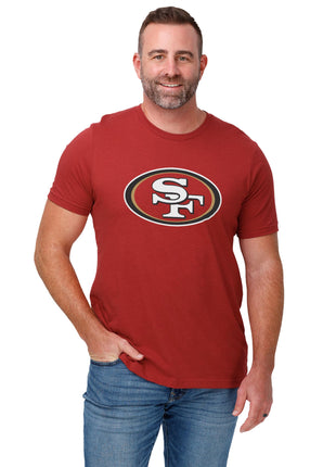 FOCO Men's NFL Team Primary Logo Team Color Short Sleeve T-Shirt