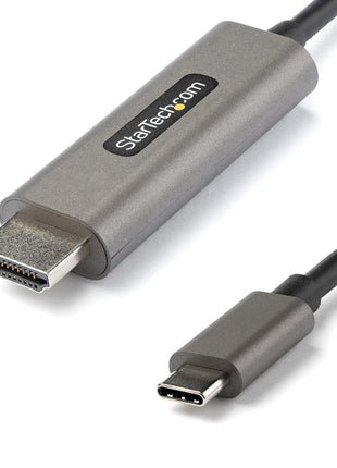 StarTech.com 3ft (1m) USB C to HDMI Cable 4K 60Hz w/ HDR10 - Ultra HD USB Type-C to 4K HDMI 2.0b Video Adapter Cable - USB-C to HDMI HDR Monitor/Display Converter - DP 1.4 Alt Mode HBR3 (CDP2HDMM1MH)