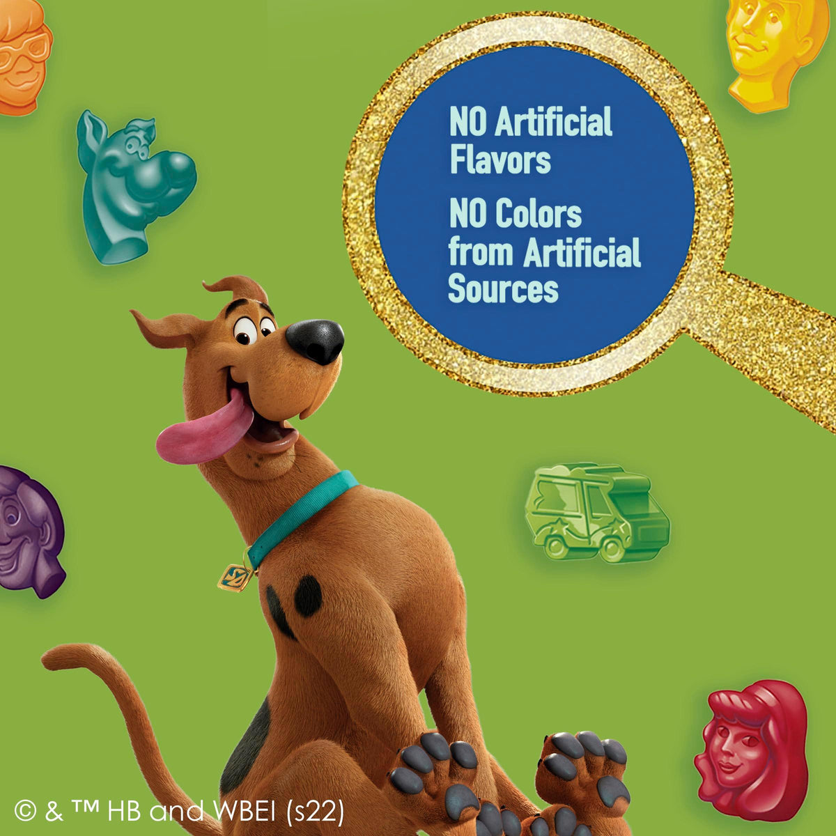 Scooby-Doo Fruit Flavored Snacks, Gluten Free, Kids Snacks, Value Pack, 22 Ct, 17.6 oz