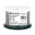Verbatim BD-R 25GB 16X DataLifePlus White Thermal Printable, Hub Printable - 50pk Spindle - 97338