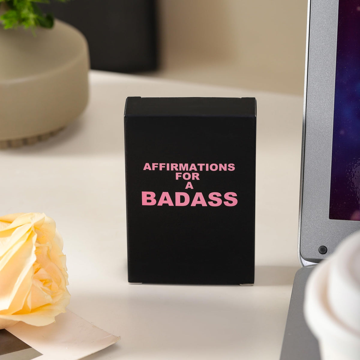 shoprotik Badass Affirmation Cards - Daily Motivational and Inspirational Cards for Women