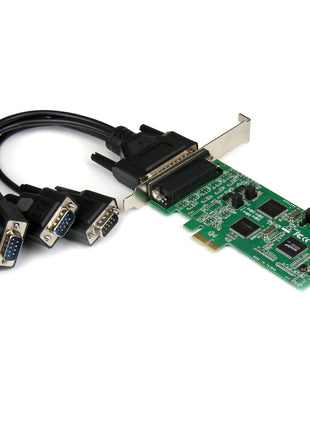 ADD Two RS232, and Two RS422/485 Serial Ports to Your PC Through A PCI-Express E