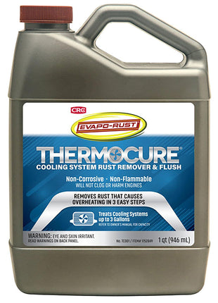CRC Thermocure Coolant System Rust Remover, 32 Oz, Rust Remover for Vehicle Cooling Systems, Removes Rust Scale and Deposits